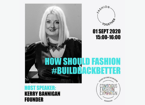 Building back better with Kering Group and Conscious Fashion Campaign